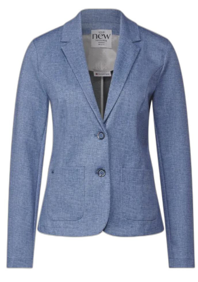 Пиджак Street One приталенный, светло-голубой
Пиджак Street One приталенный, светло-голубой