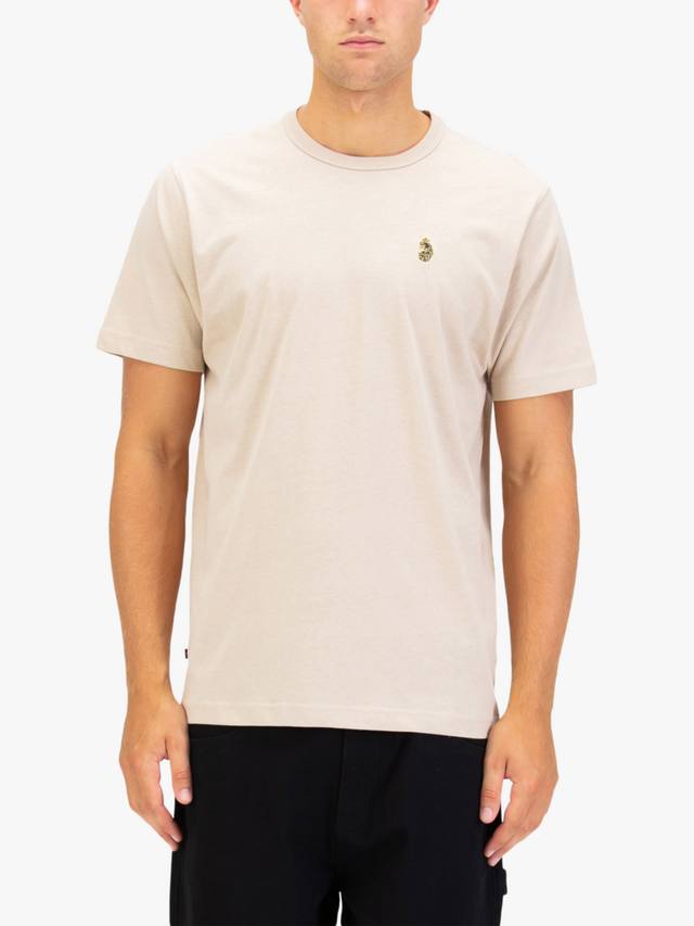 Футболка Traff Cotton с коротким рукавом и круглым вырезом LUKE 1977, Stone
Футболка Traff Cotton с коротким рукавом и круглым вырезом LUKE 1977, Stone