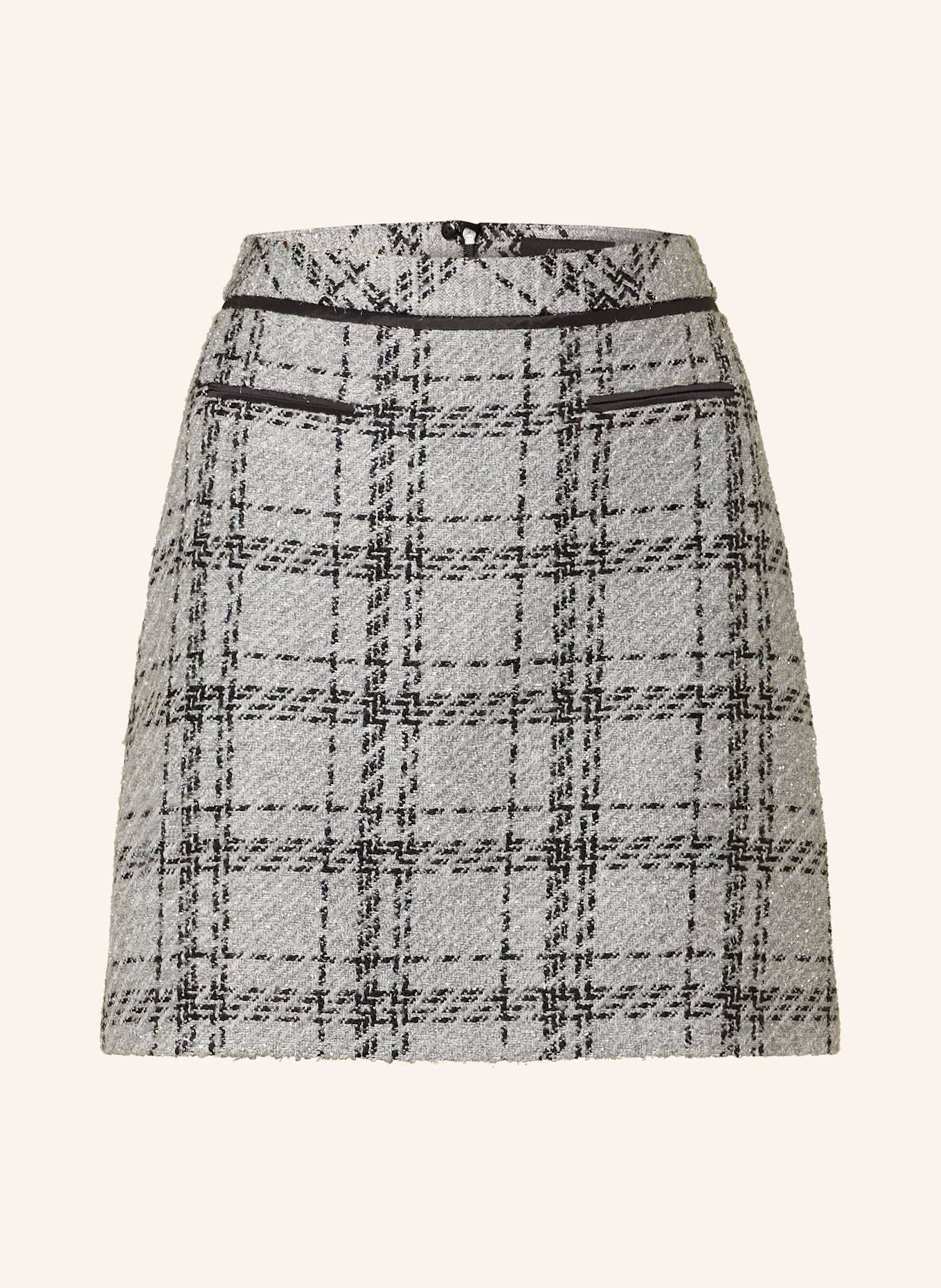 Юбка из твида с блестящей пряжей Marc Cain, серый
Юбка из твида с блестящей пряжей Marc Cain, серый