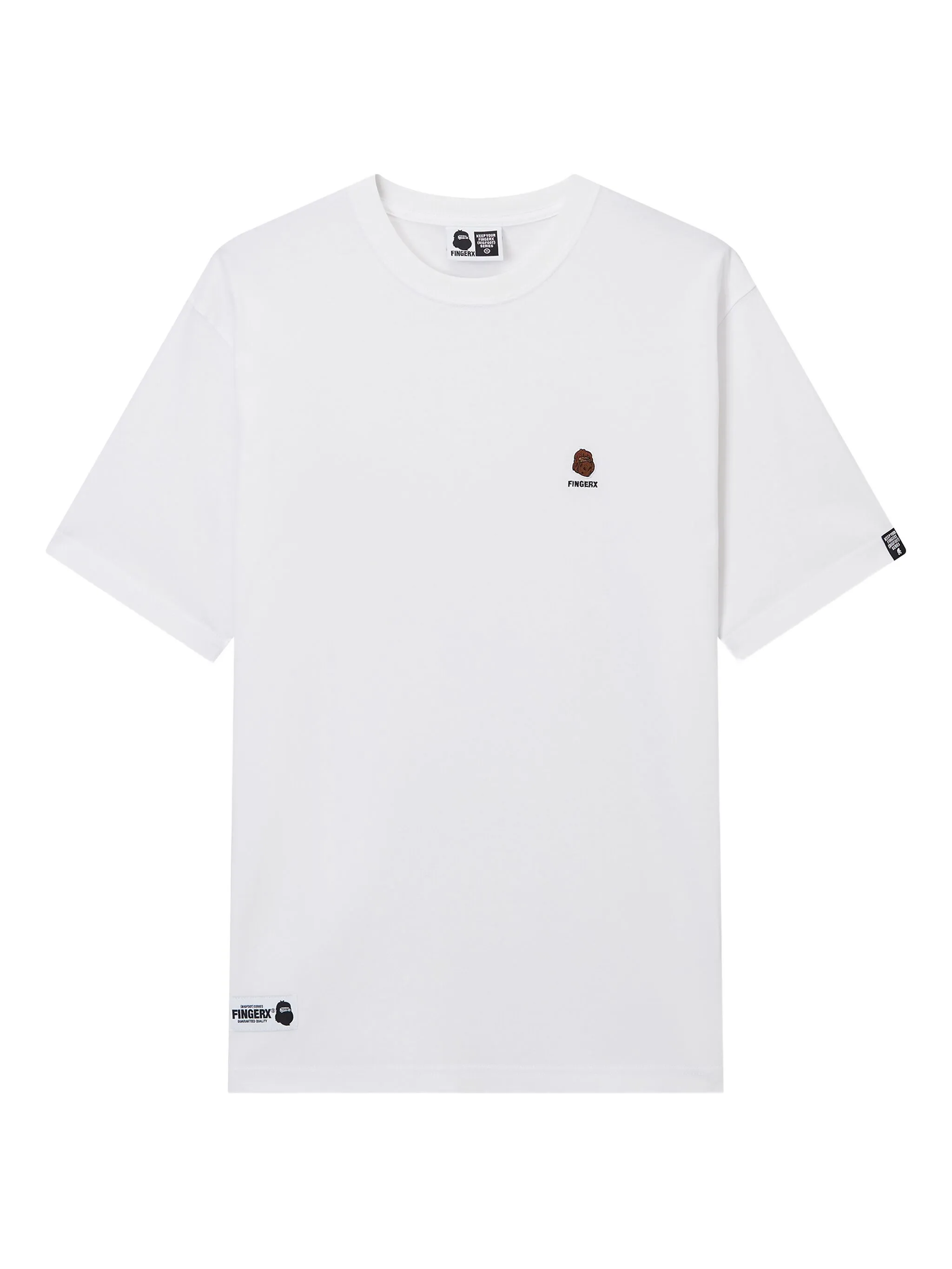 Футболка с вышитым логотипом Fingercroxx, белый
Футболка с вышитым логотипом Fingercroxx, белый