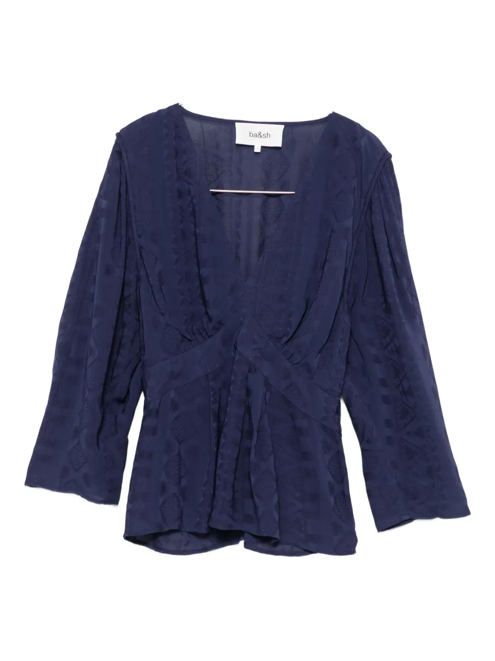 Топ с V-образным вырезом Ba&Sh, синий
Топ с V-образным вырезом Ba&Sh, синий