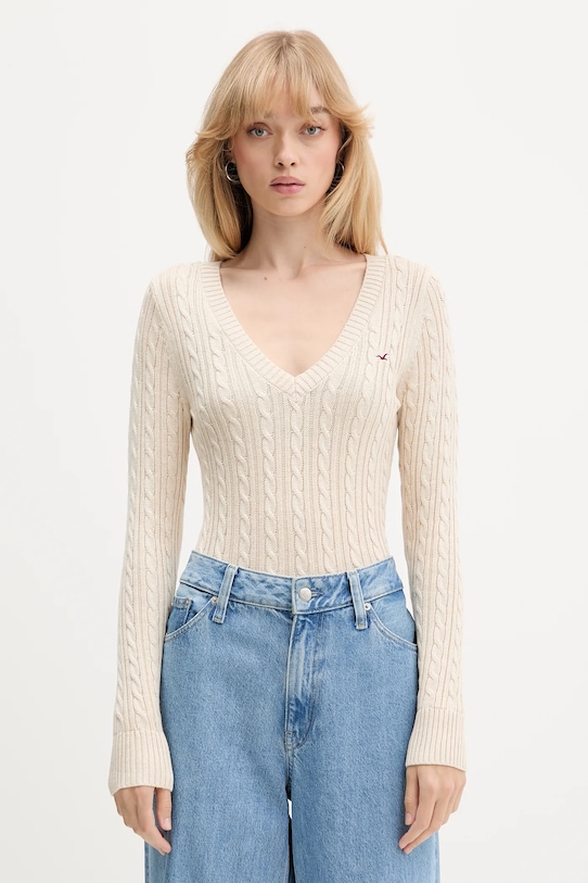 Свитер Hollister Co., бежевый
Свитер Hollister Co., бежевый