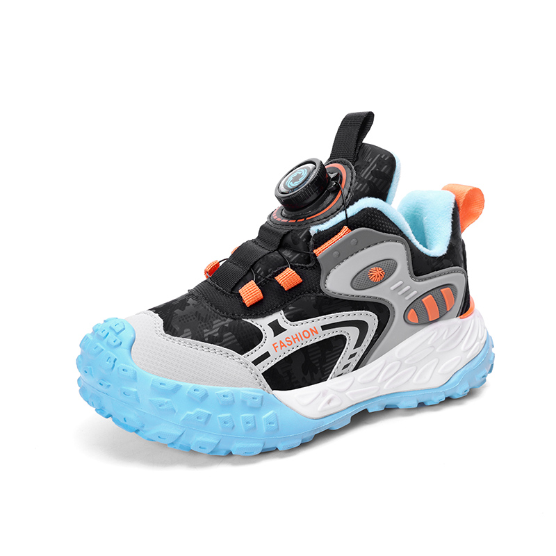 Водонепроницаемая детская обувь для повседневной жизни TONYBEAR, черный/серый/оранжевый 
Водонепроницаемая детская обувь для повседневной жизни TONYBEAR, черный/серый/оранжевый