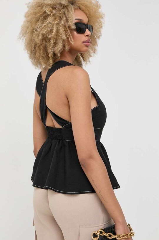 Блузка из льна Notes du Nord, черный
Блузка из льна Notes du Nord, черный