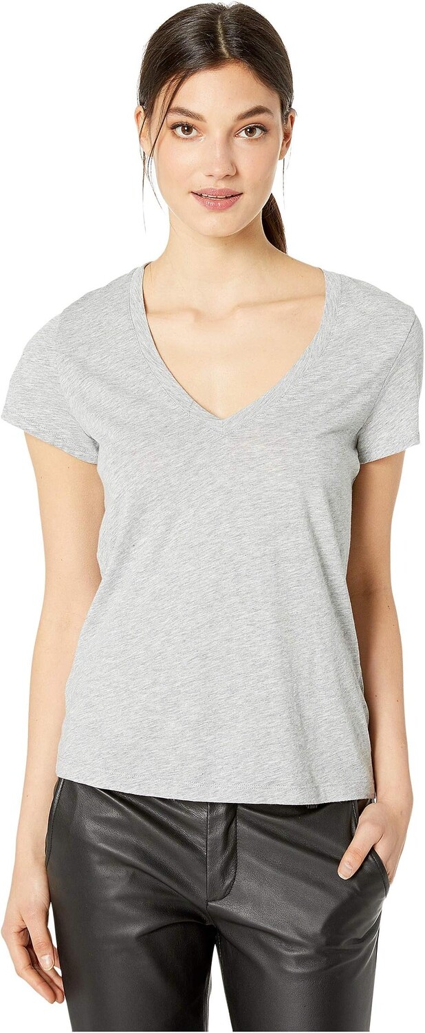 Футболка Kate из модального джерси с короткими рукавами и V-образным вырезом Splendid, цвет Heather Grey
Футболка Kate из модального джерси с короткими рукавами и V-образным вырезом Splendid, цвет Heather Grey