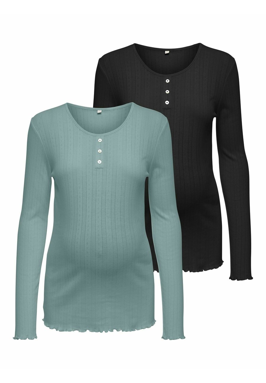 Топ ONLY MATERNITY OLMVISTA 2ER-PACK , Silver Blue/Light Blue
Топ ONLY MATERNITY OLMVISTA 2ER-PACK , Silver Blue/Light Blue