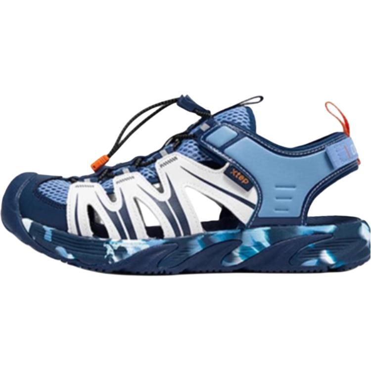 Дышащие низкие детские сандалии для подростков XTEP, белый/синий
Дышащие низкие детские сандалии для подростков XTEP, белый/синий