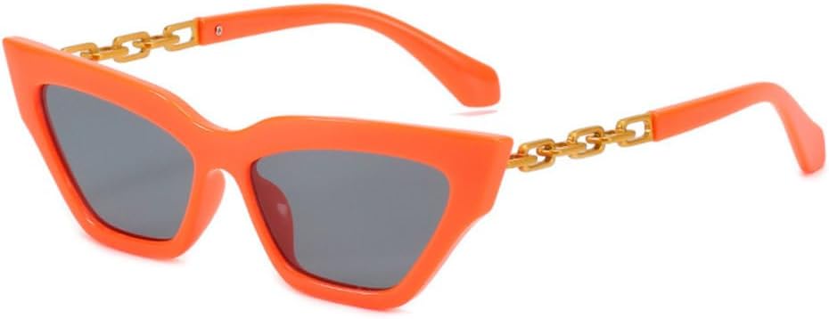 Ретро-металлическая цепочка 2027 года для женских солнцезащитных очков, модные очки-гелевые очки, цветные солнцезащитные очки для мужчин, защита от УФ-излучения UV400 MTZJH, Orange Gray
Ретро-металлическая цепочка 2027 года для женских солнцезащитных очков, модные очки-гелевые очки, цветные солнцезащитные очки для мужчин, защита от УФ-излучения UV400 MTZJH, Orange Gray