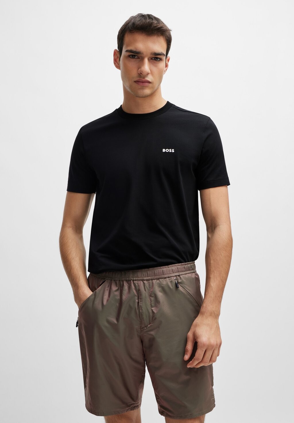 Базовая футболка TEE BOSS, черный
Базовая футболка TEE BOSS, черный