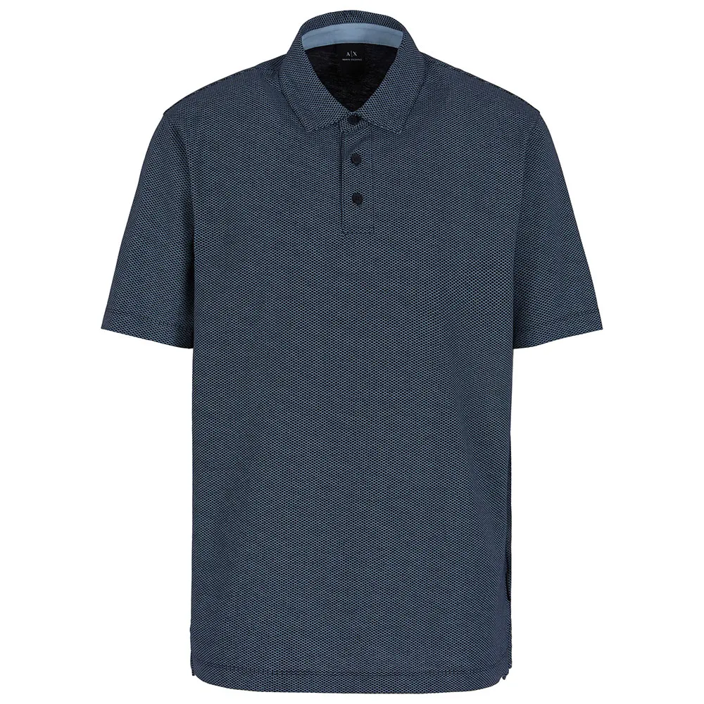Поло с коротким рукавом Armani Exchange XM000735_AF10356, синий
Поло с коротким рукавом Armani Exchange XM000735_AF10356, синий