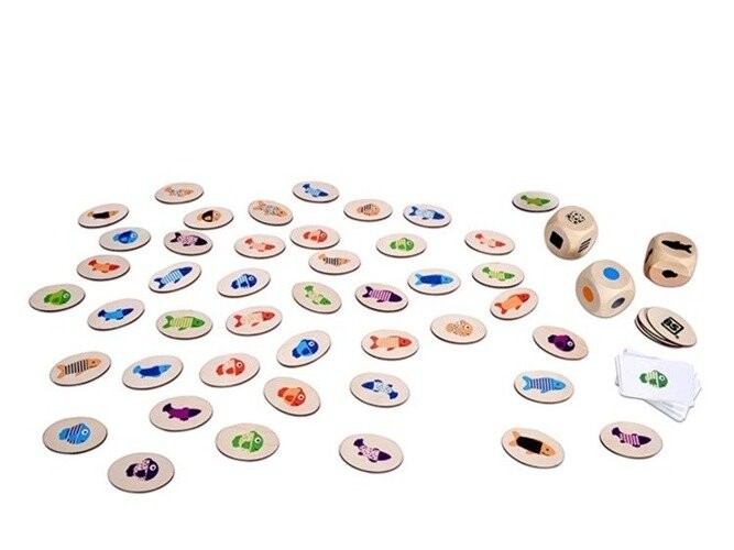 Найди рыбу, семейная игра, Buiten Speel
Найди рыбу, семейная игра, Buiten Speel