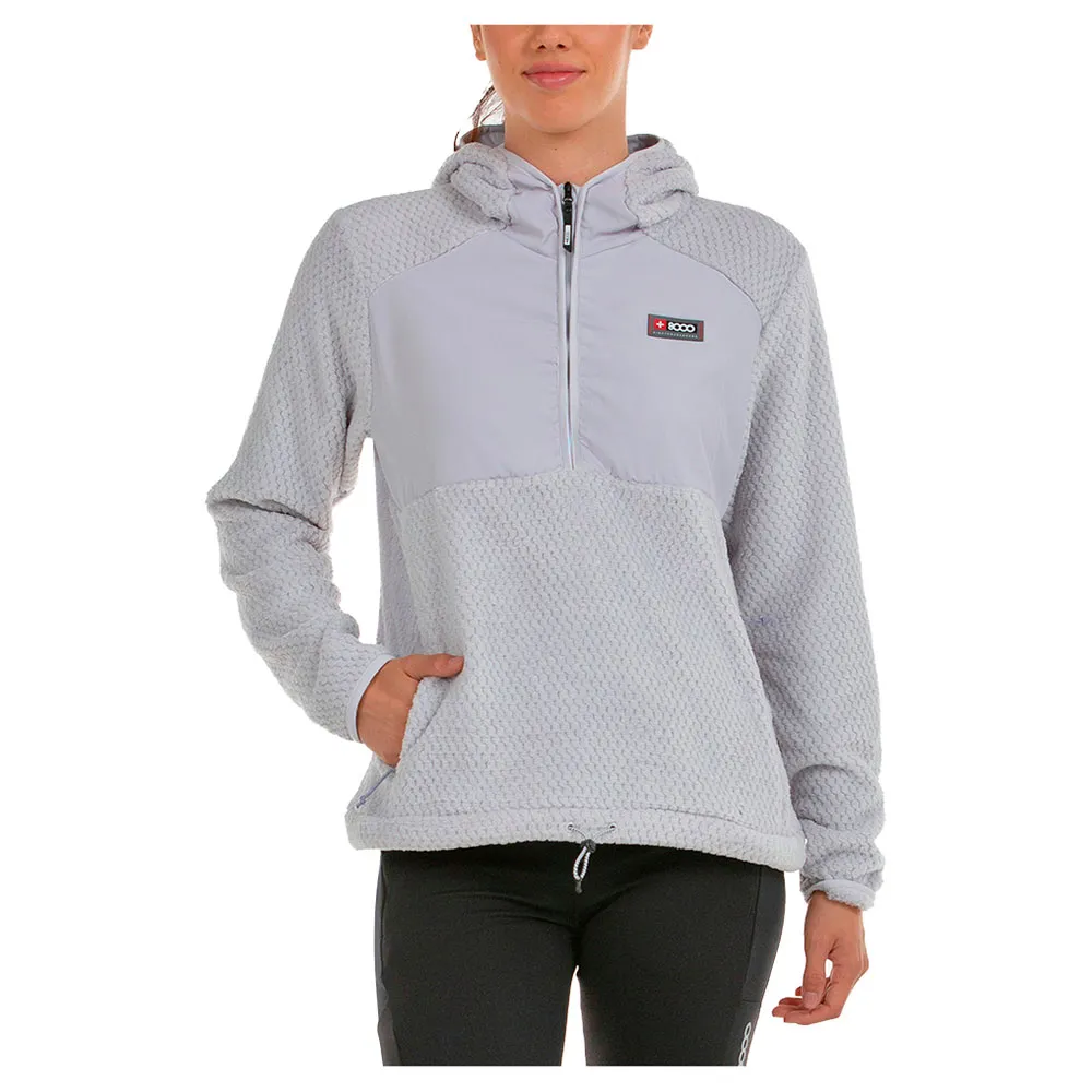 Флис +8000 Dinamar hoodie, серый 
Флис +8000 Dinamar hoodie, серый