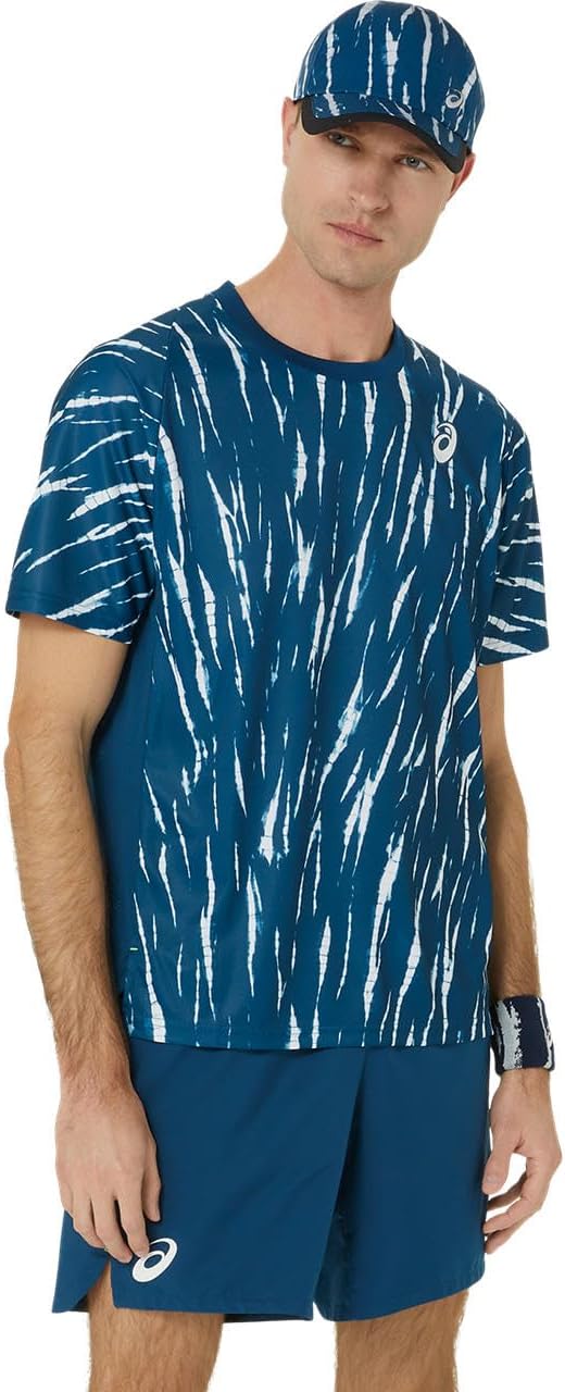 Мужская теннисная футболка ASICS GEME с коротким рукавом (2041A302), синий
Мужская теннисная футболка ASICS GEME с коротким рукавом (2041A302), синий