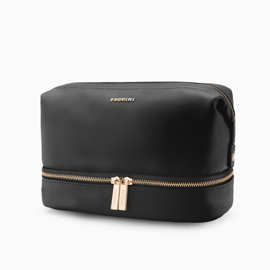 Женская дорожная косметичка большая вместительная на молнии PUCCINI черная QML007-1
Женская дорожная косметичка большая вместительная на молнии PUCCINI черная QML007-1