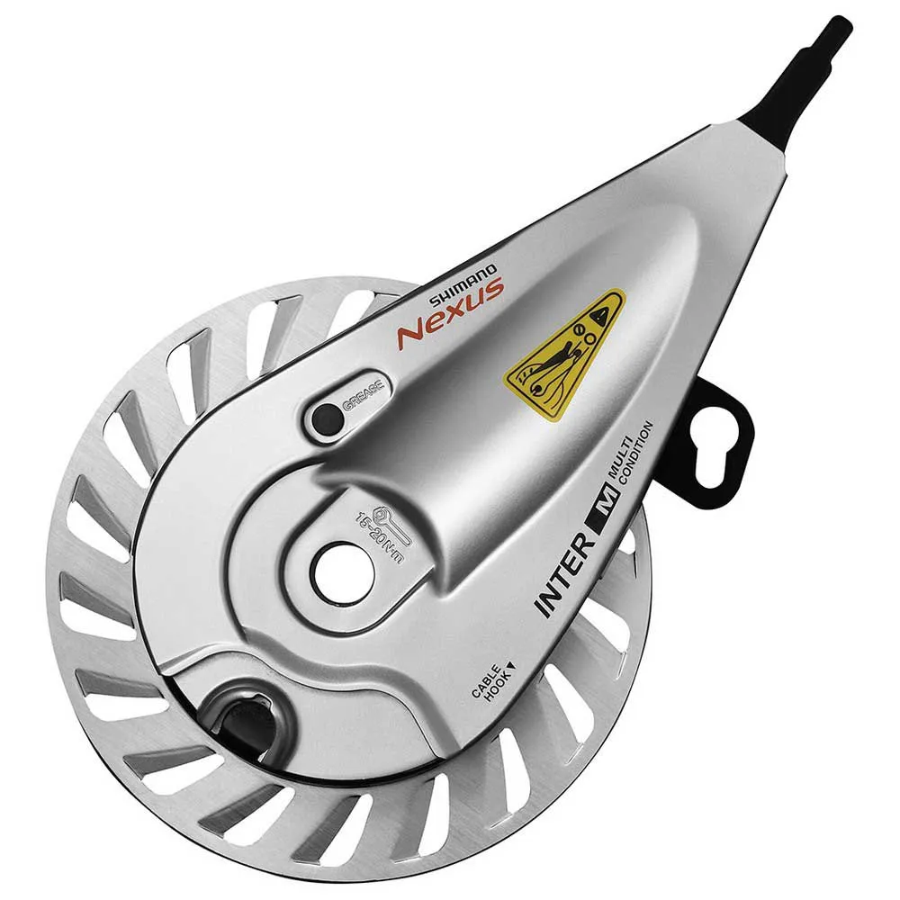 Передний тормоз Shimano Nexus BR-3000, серебряный
Передний тормоз Shimano Nexus BR-3000, серебряный