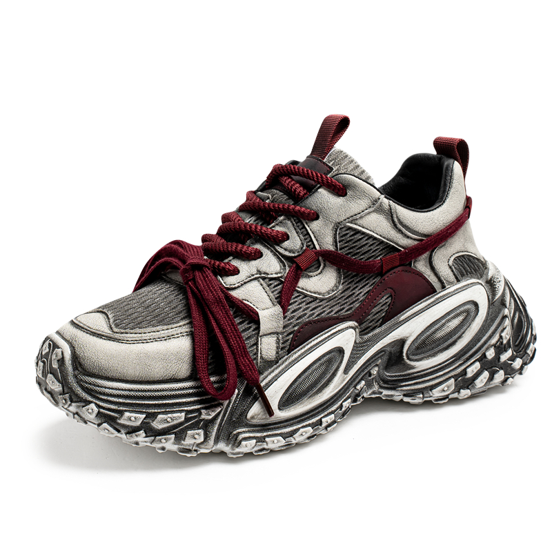 SUPEREDGE Антискользящие износостойкие массивные низкие кроссовки мужские серо-красные, цвет Gray Red
SUPEREDGE Антискользящие износостойкие массивные низкие кроссовки мужские серо-красные, цвет Gray Red