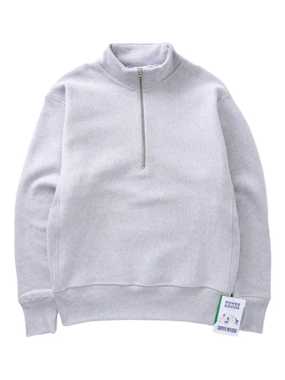 Свитшот на молнии с воротником Super Weight Power Goods, серый
Свитшот на молнии с воротником Super Weight Power Goods, серый