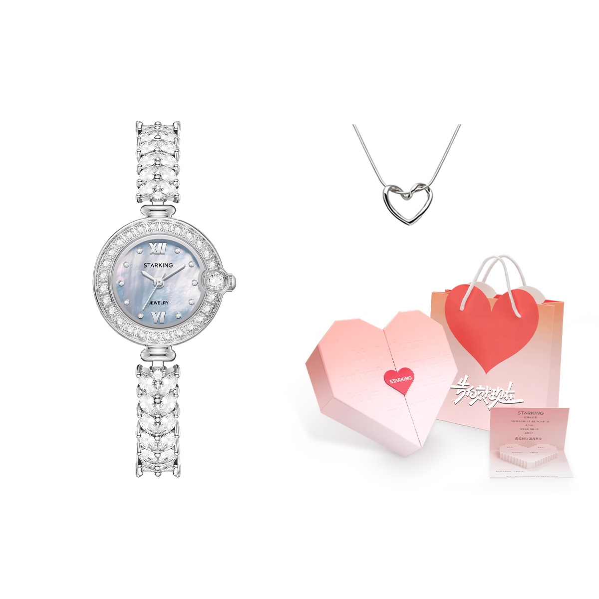 STARKING Часы Mermaid Series Quartz Movement Stainless Steel Watchband Watch Women's Watch Blue Dial
STARKING Часы Mermaid Series Quartz Movement Stainless Steel Watchband Watch Women's Watch Blue Dial