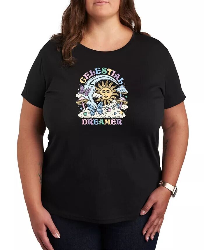 Модная футболка большого размера с рисунком Celestial Dreamer Hybrid Apparel, черный
Модная футболка большого размера с рисунком Celestial Dreamer Hybrid Apparel, черный