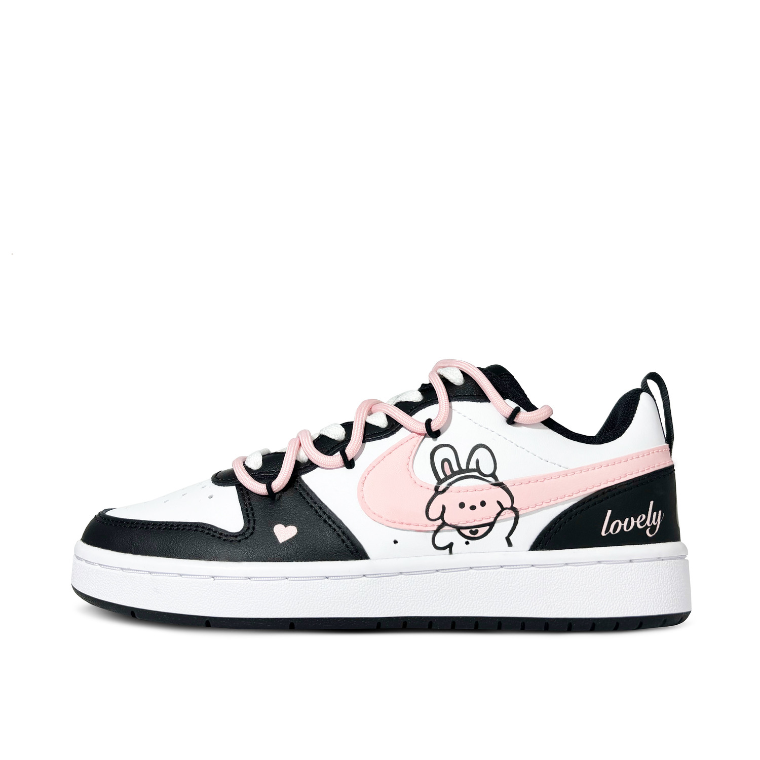 Court Borough 2 Противоскользящие Амортизирующие Износостойкие Низкие Детские Скейтбординговые Кроссовки Черный Розовый Подростки Nike, Милый Кролик
Court Borough 2 Противоскользящие Амортизирующие Износостойкие Низкие Детские Скейтбординговые Кроссовки Черный Розовый Подростки Nike, Милый Кролик