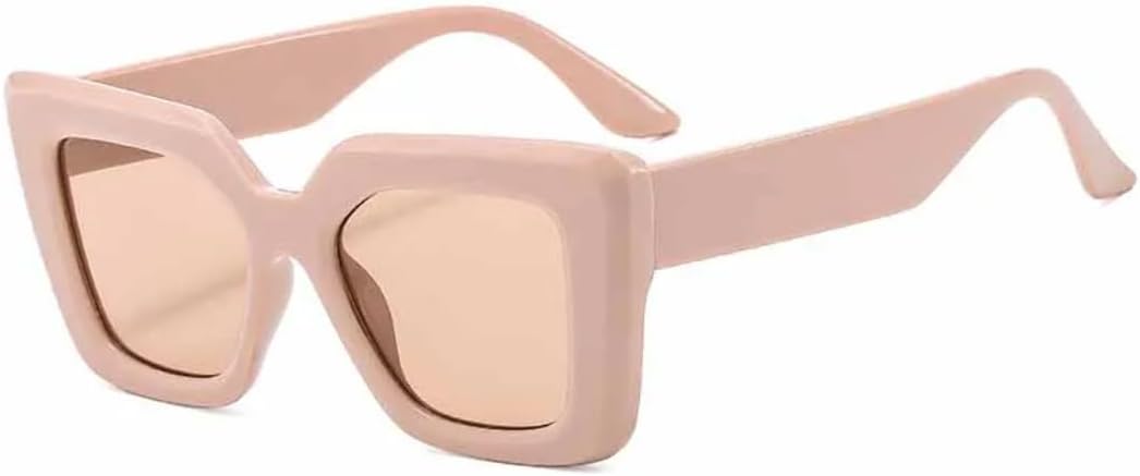 Винтажные большие квадратные солнцезащитные очки для женщин, ретро-классика, мужские, для активного отдыха, рыбалки, с защитой от УФ-излучения UV400 TVTBBVV, Beige Champagne
Винтажные большие квадратные солнцезащитные очки для женщин, ретро-классика, мужские, для активного отдыха, рыбалки, с защитой от УФ-излучения UV400 TVTBBVV, Beige Champagne