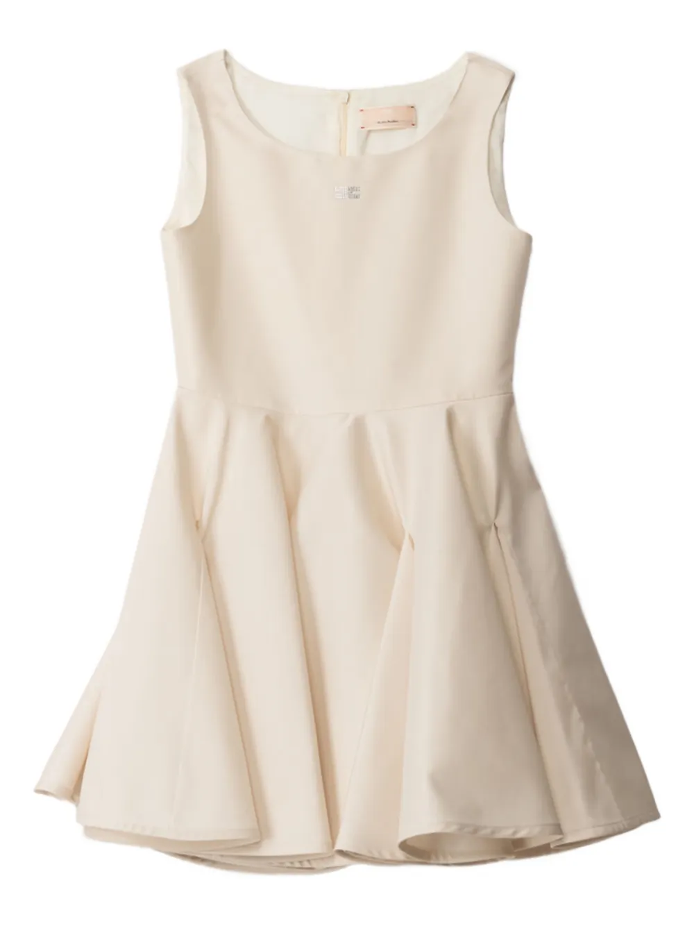 Мини-платье без рукавов со складками Elisabetta Franchi La Mia Bambina, нейтральный
Мини-платье без рукавов со складками Elisabetta Franchi La Mia Bambina, нейтральный