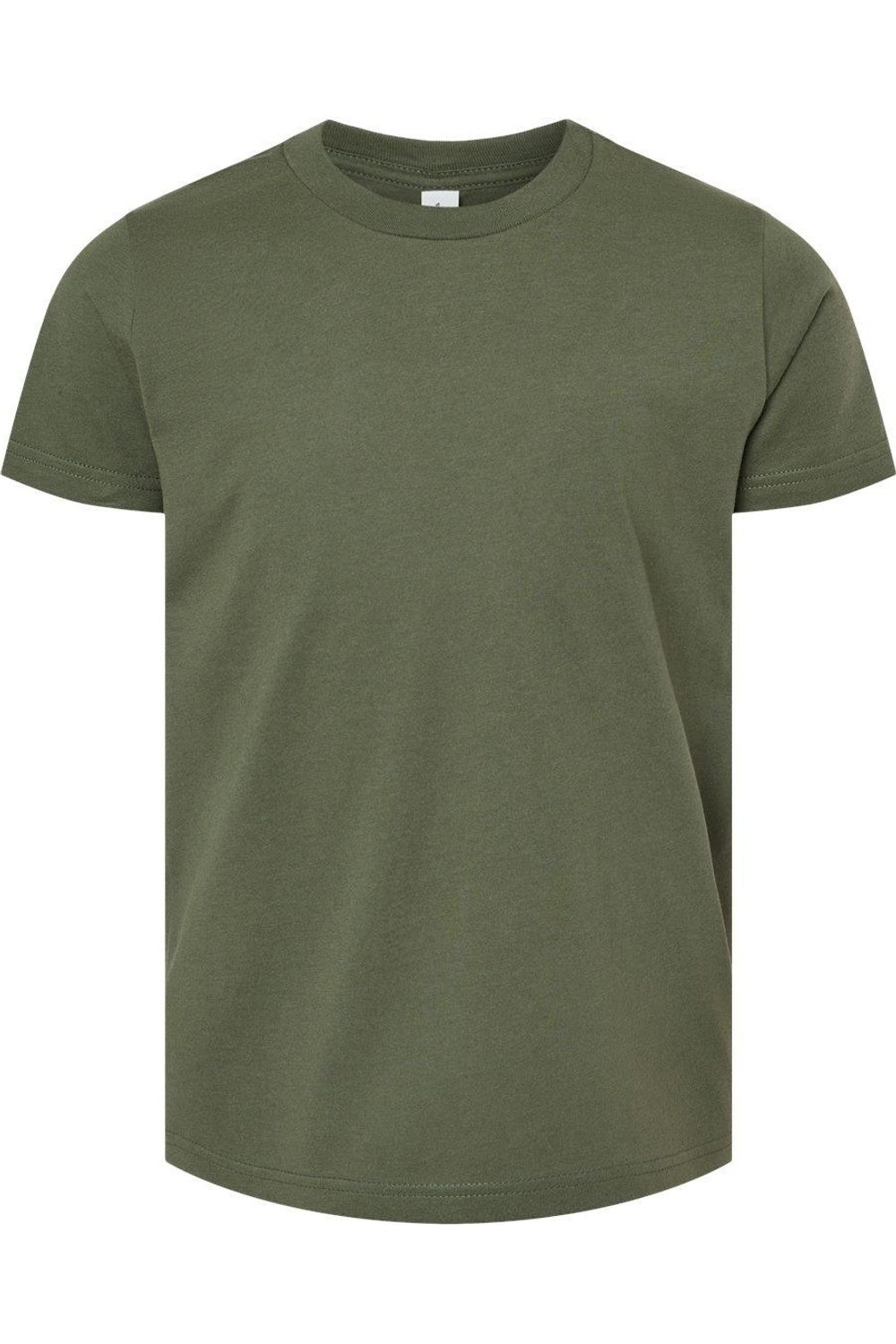 Молодежная футболка BELLA + CANVAS, хаки 
Молодежная футболка BELLA + CANVAS, хаки