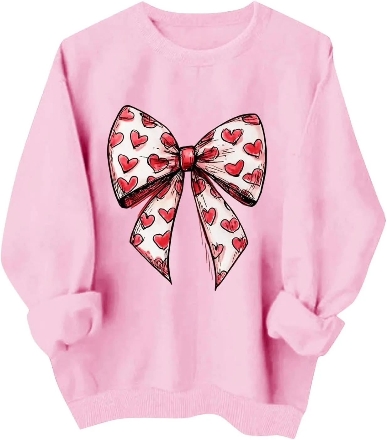 Свитшот женский с принтом в виде сердца, oversized
Свитшот женский с принтом в виде сердца, oversized