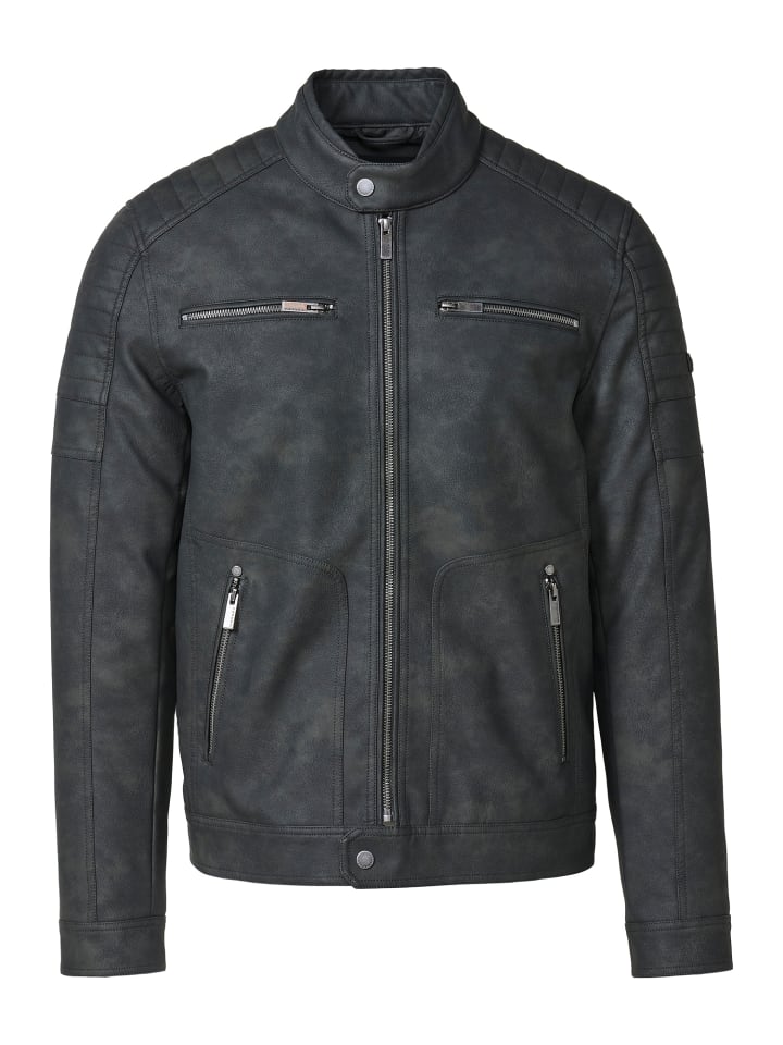 Куртка из искусственной кожи серого цвета KOROSHI
Куртка из искусственной кожи серого цвета KOROSHI