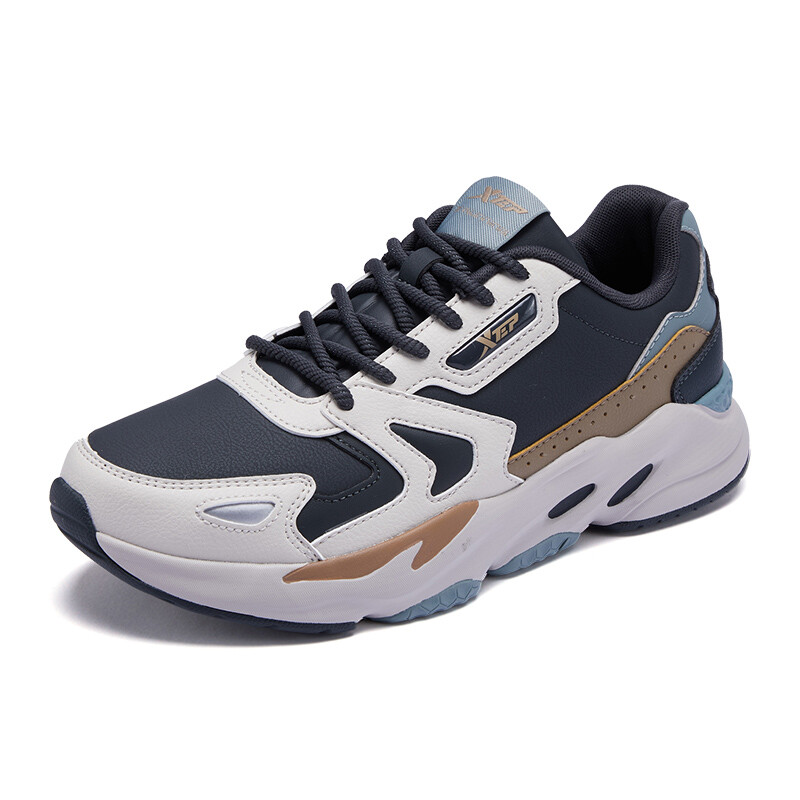 Кроссовки мужские грубые низкие белый песочно-серый / угольно-черный / медово-чайные коричневый Xtep
Кроссовки мужские грубые низкие белый песочно-серый / угольно-черный / медово-чайные коричневый Xtep