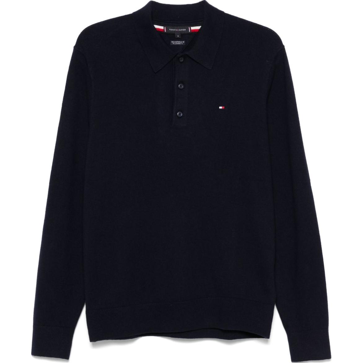 Поло с вышитым логотипом Tommy Hilfiger, синий
Поло с вышитым логотипом Tommy Hilfiger, синий