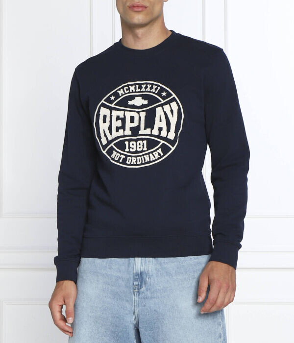 Свитшот мужской Replay с принтом, синий
Свитшот мужской Replay с принтом, синий