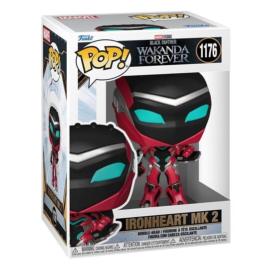 Funko POP! Марвел, коллекционная фигурка, Black Panther: Wakanda Forever, Ironheart MK, 2
Funko POP! Марвел, коллекционная фигурка, Black Panther: Wakanda Forever, Ironheart MK, 2
