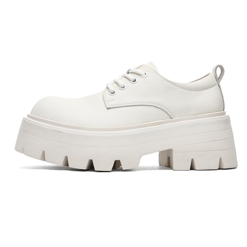 JUMP&FISH Кожаные повседневные туфли унисекс белые, цвет White
JUMP&FISH Кожаные повседневные туфли унисекс белые, цвет White