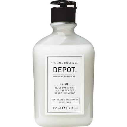 Depot No. 501 Шампунь для бороды увлажняющий и осветляющий 250мл, Depot The Male Tools
Depot No. 501 Шампунь для бороды увлажняющий и осветляющий 250мл, Depot The Male Tools