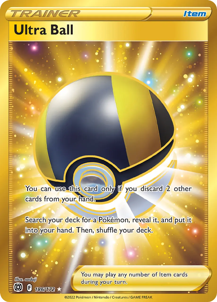Карточная игра Ultra Ball 186/172 - Brilliant Stars Holofoil
Карточная игра Ultra Ball 186/172 - Brilliant Stars Holofoil