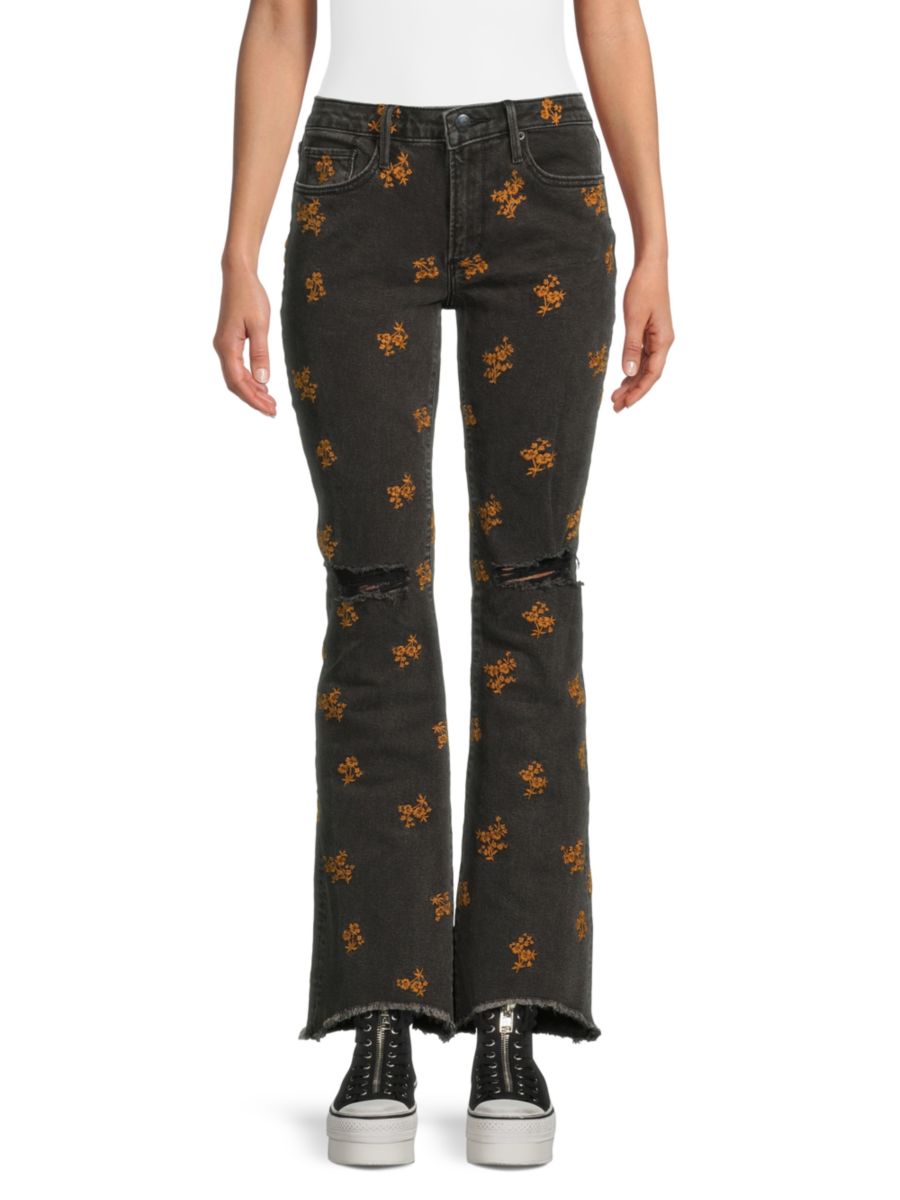 Джинсы Bootcut с вышивкой EVA Driftwood, черный
Джинсы Bootcut с вышивкой EVA Driftwood, черный