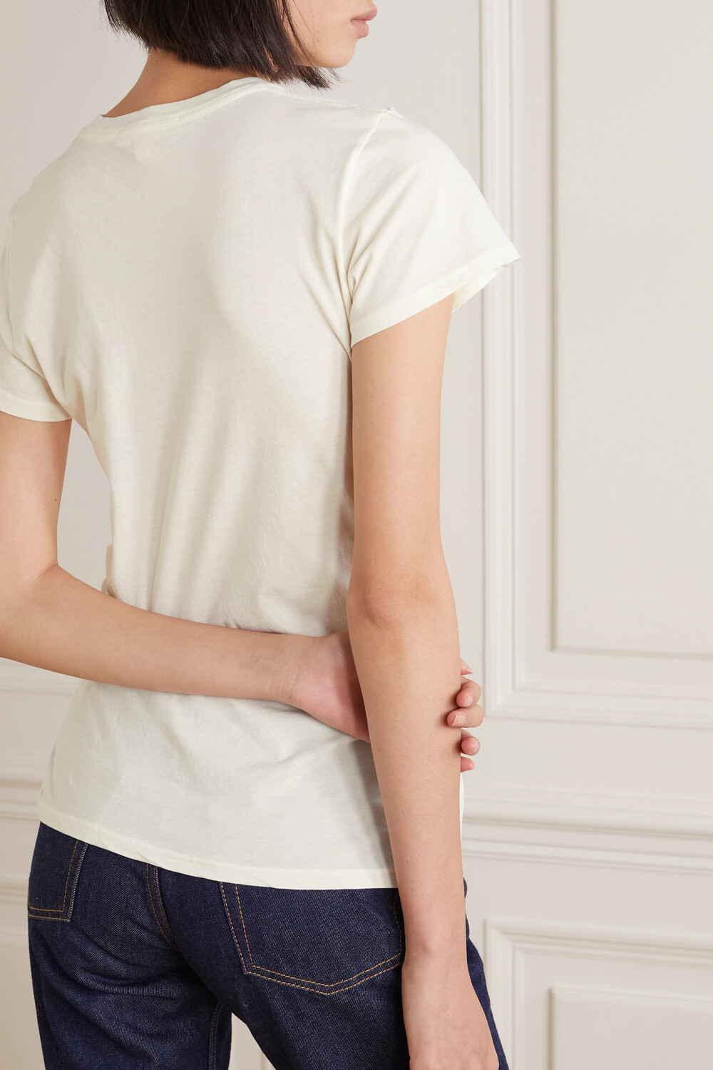 NILI LOTAN футболка Lana Supima из хлопкового джерси, экрю, Белый, NILI LOTAN футболка Lana Supima из хлопкового джерси, экрю
NILI LOTAN футболка Lana Supima из хлопкового джерси, экрю, Белый, NILI LOTAN футболка Lana Supima из хлопкового джерси, экрю