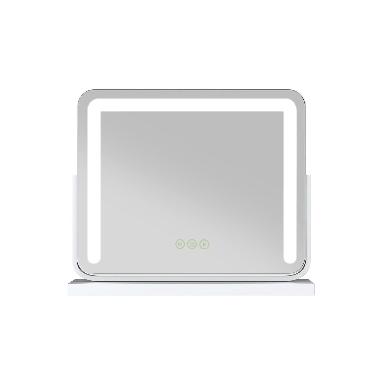 Косметическое зеркало с подсветкой белое Emke, белый
Косметическое зеркало с подсветкой белое Emke, белый