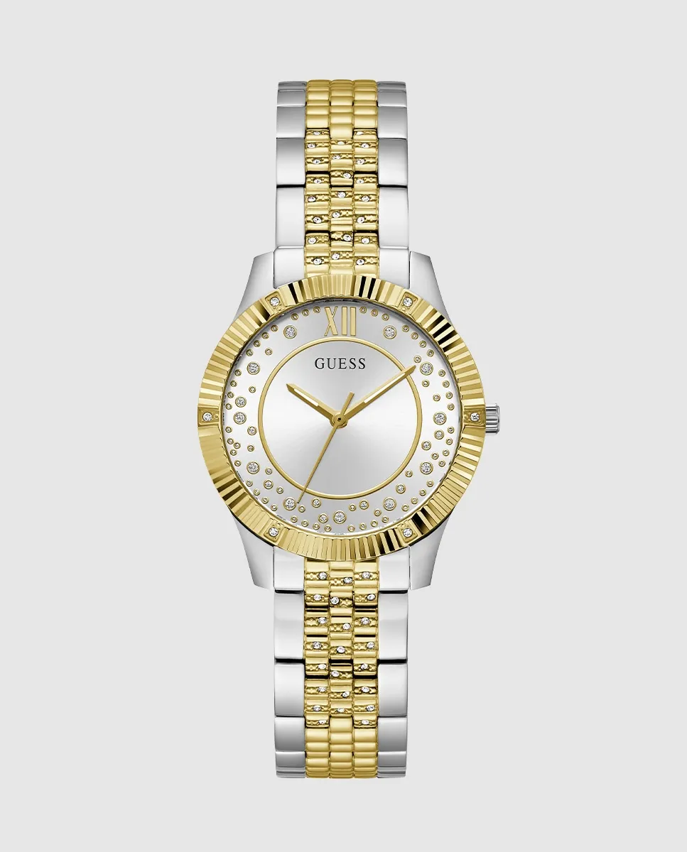 Женские часы Starstruck GW0765L1 из стали с серебряным ремешком Guess, серебряный 
Женские часы Starstruck GW0765L1 из стали с серебряным ремешком Guess, серебряный