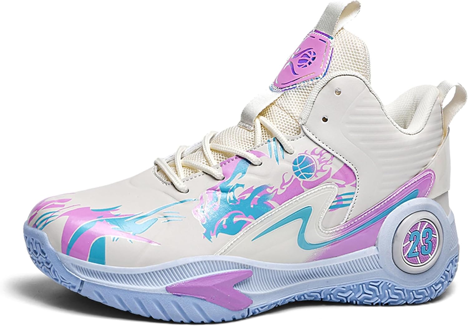 Унисекс баскетбольные кроссовки с легкой мягкой подошвой, амортизирующие, противоскользящие, стойкие к износу, для спорта, тренировок и ходьбы Generic, фиолетовый
Унисекс баскетбольные кроссовки с легкой мягкой подошвой, амортизирующие, противоскользящие, стойкие к износу, для спорта, тренировок и ходьбы Generic, фиолетовый