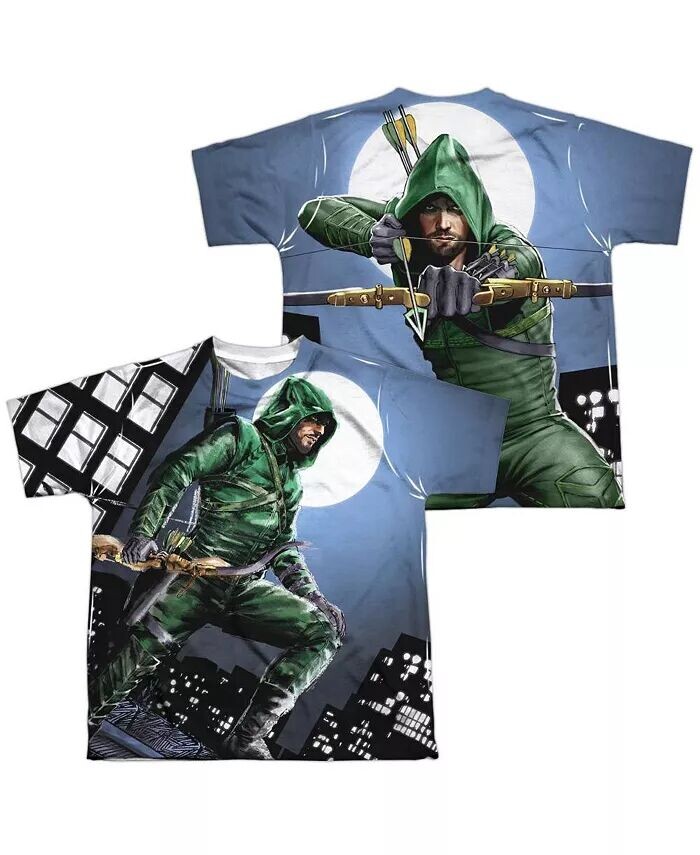 Футболка с короткими рукавами из полиэстера с принтом «Ночной дозор» для мальчиков (спереди/сзади) Arrow, белый
Футболка с короткими рукавами из полиэстера с принтом «Ночной дозор» для мальчиков (спереди/сзади) Arrow, белый