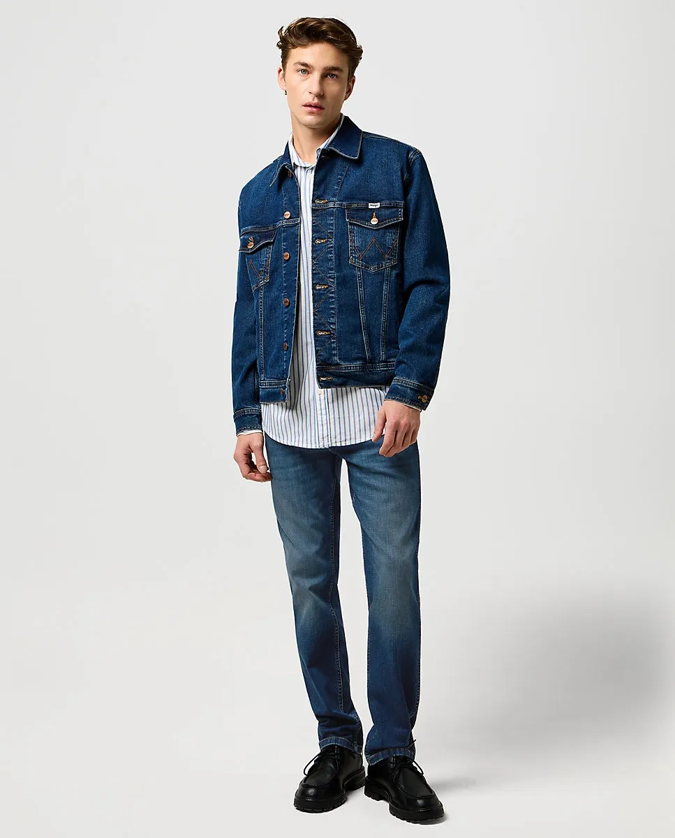 Мужские джинсы Greensboro средней посадки с прямыми штанинами Wrangler, индиго
Мужские джинсы Greensboro средней посадки с прямыми штанинами Wrangler, индиго