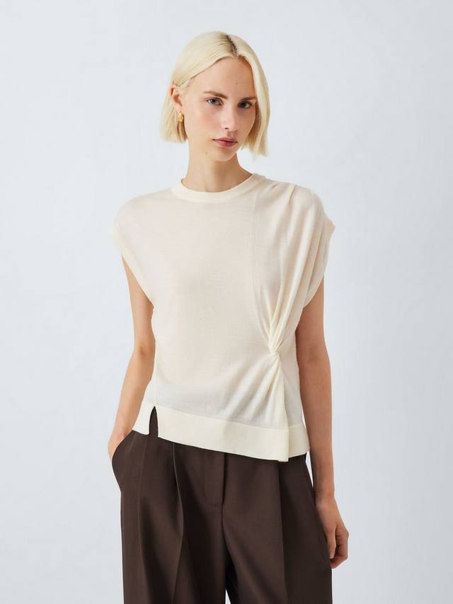Мерино футболка с крученой вязкой John Lewis, Ecru
Мерино футболка с крученой вязкой John Lewis, Ecru
