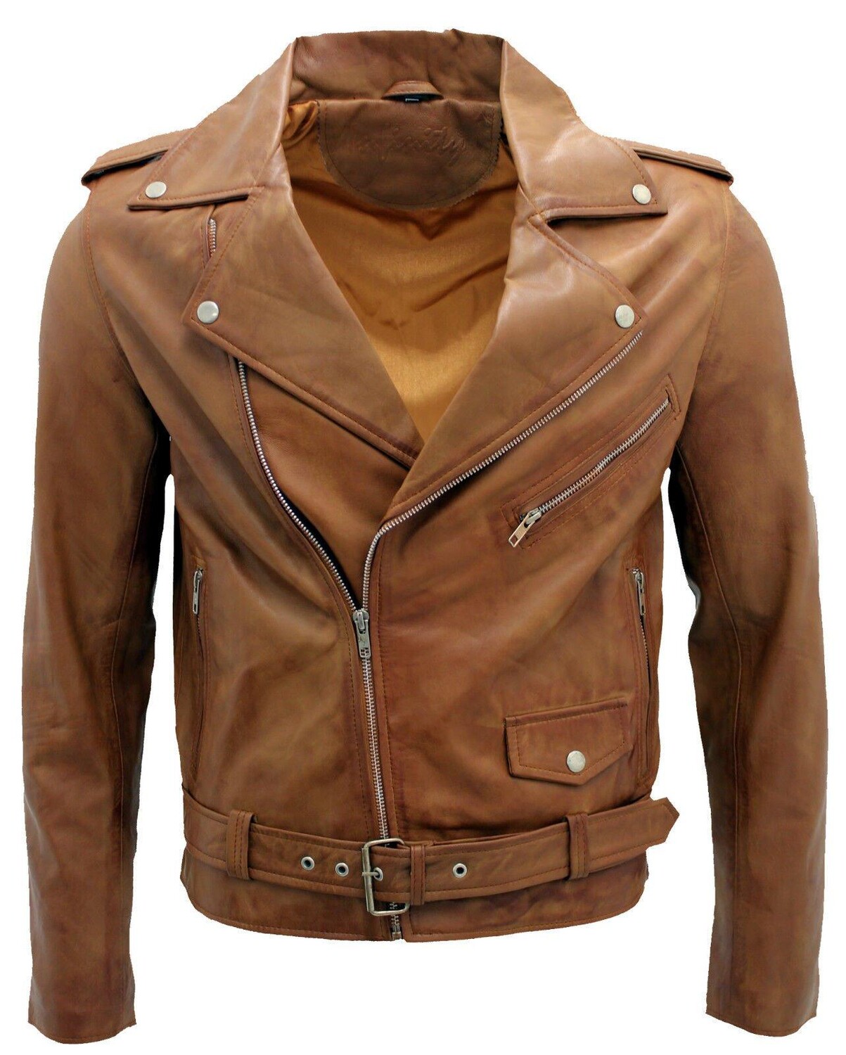 Классическая кожаная косуха Brando-Анталья Infinity Leather, коричневый
Классическая кожаная косуха Brando-Анталья Infinity Leather, коричневый