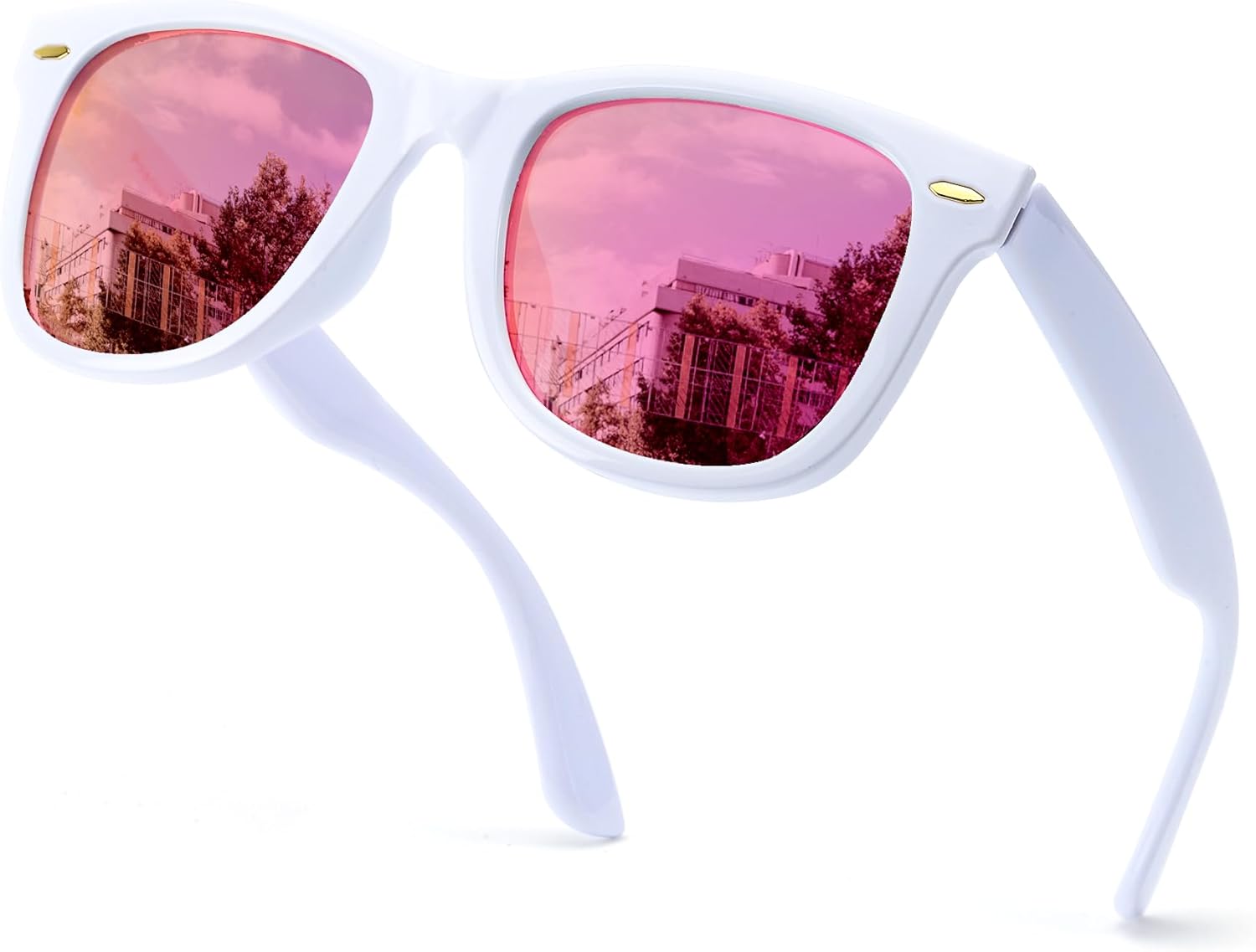 Поляризованные зеркальные солнцезащитные очки SIPHEW для женщин и мужчин, квадратной формы, с защитой от УФ-излучения, женские солнцезащитные очки для пляжа/спорта/фестивалей/вечеринок, A03-pink Mirror Lens
Поляризованные зеркальные солнцезащитные очки SIPHEW для женщин и мужчин, квадратной формы, с защитой от УФ-излучения, женские солнцезащитные очки для пляжа/спорта/фестивалей/вечеринок, A03-pink Mirror Lens