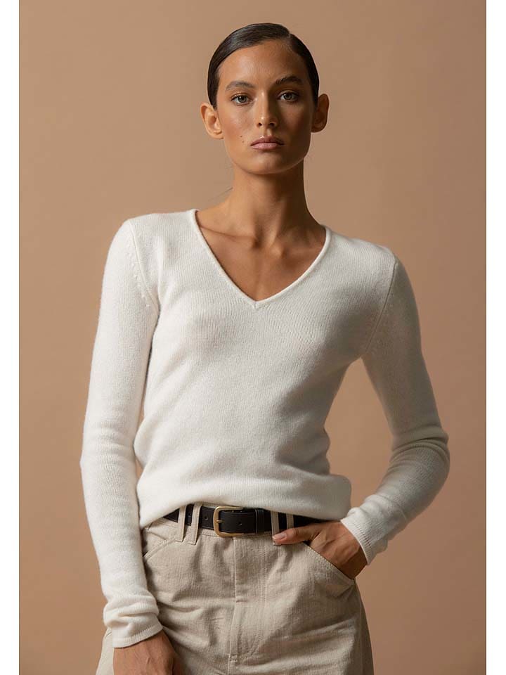 Perfect Cashmere Кашемировый свитер "Габи" белого цвета
Perfect Cashmere Кашемировый свитер "Габи" белого цвета