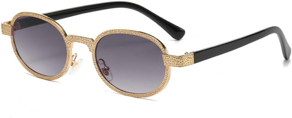 Винтажные овальные женские солнцезащитные очки, модные солнцезащитные очки с градиентным зеркальным покрытием и защитой от УФ-излучения UV400, трендовые мужские двухцветные солнцезащитные очки TYUVIVO, Golden Gray Gradient
Винтажные овальные женские солнцезащитные очки, модные солнцезащитные очки с градиентным зеркальным покрытием и защитой от УФ-излучения UV400, трендовые мужские двухцветные солнцезащитные очки TYUVIVO, Golden Gray Gradient