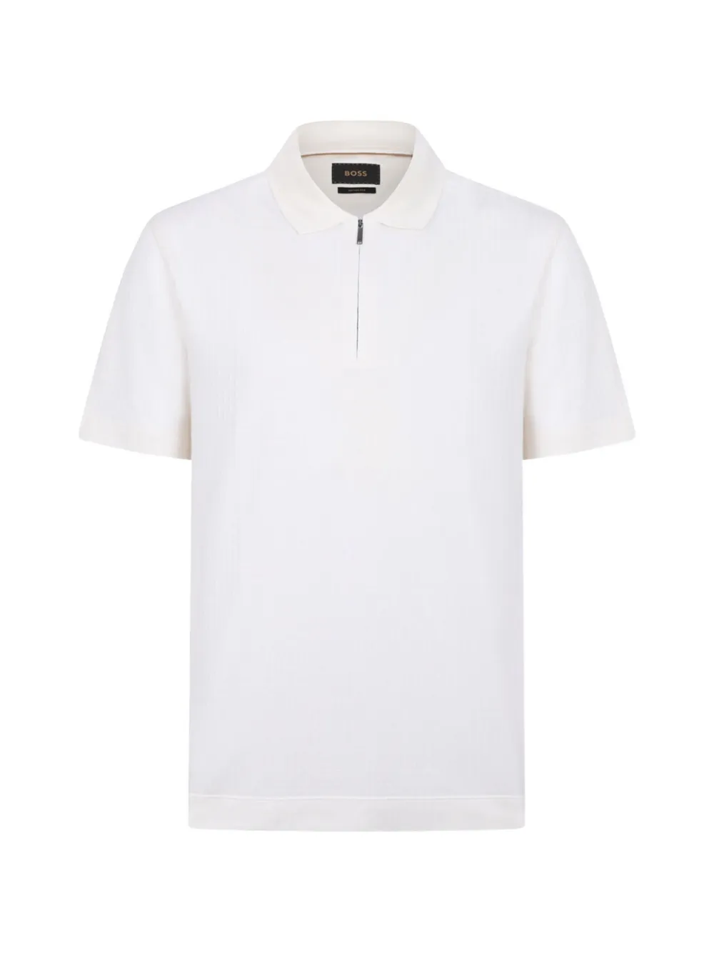 Рубашка поло на молнии Boss, бежевый
Рубашка поло на молнии Boss, бежевый