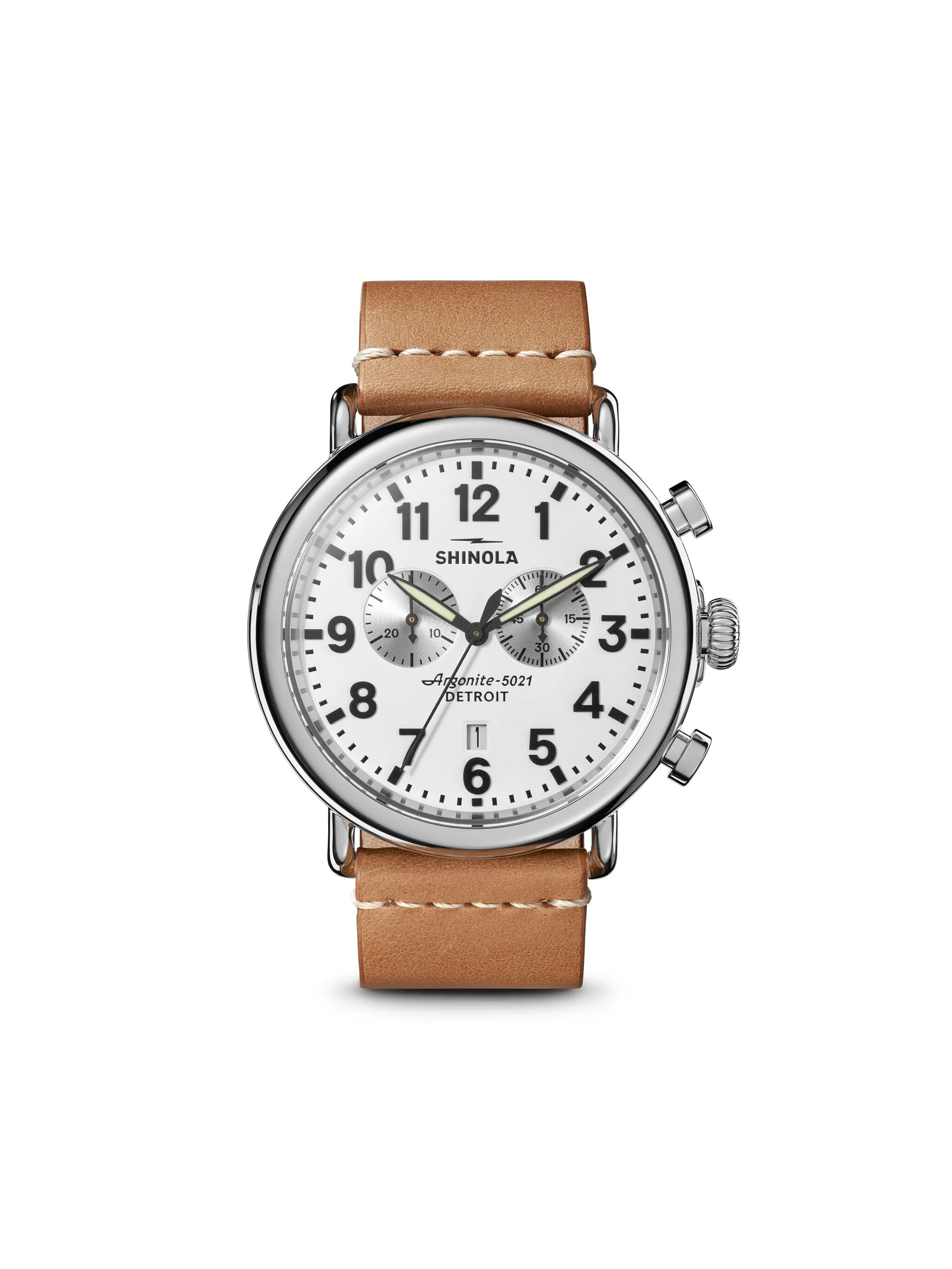 Наручные часы The Runwell Chrono 47 мм Shinola, белый
Наручные часы The Runwell Chrono 47 мм Shinola, белый